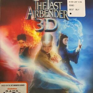 The Last Airbender 3D Blu-ray disc